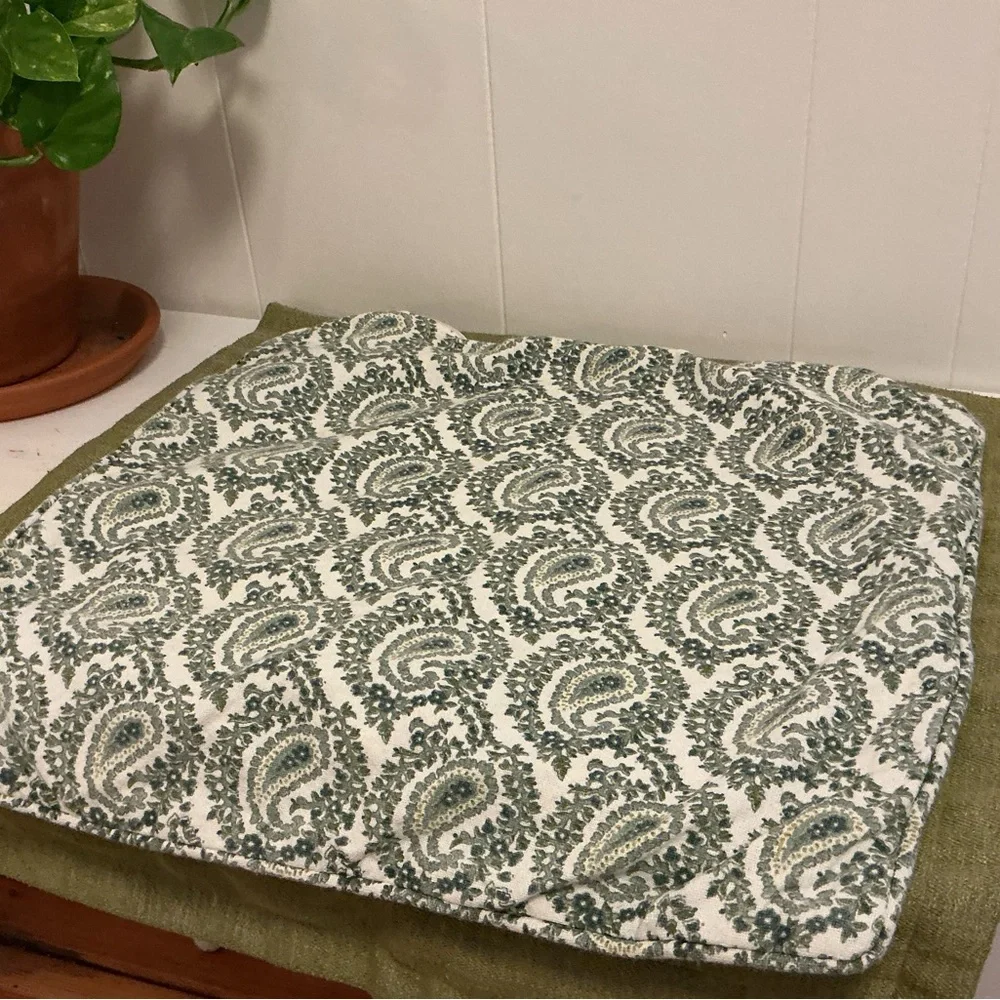 Pottery Barn Paisley Accent Pillowcase